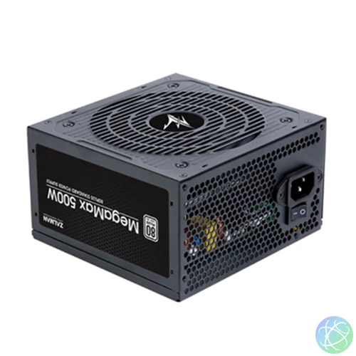 Zalman 500W 80+ MegaMax ZM500-TXII tápegység