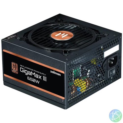 Zalman 650W 80+Bronze Gigamax III tápegység