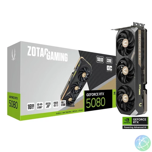 Zotac RTX5080 16GB DDR7 Solid Corce OC videókártya