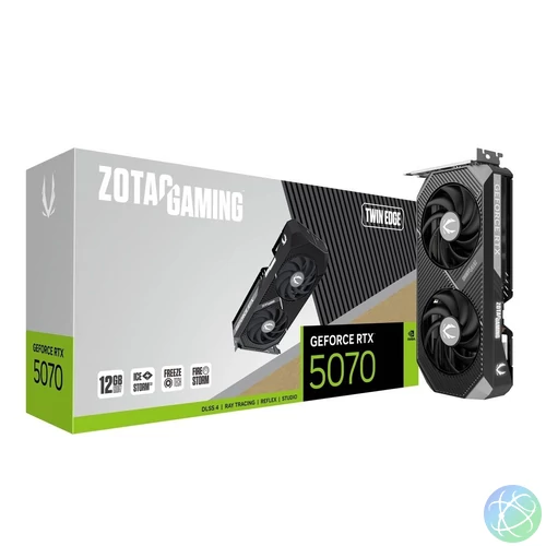 Zotac GeForce RTX5070 12GB GDDR7 Twin Edge videókártya
