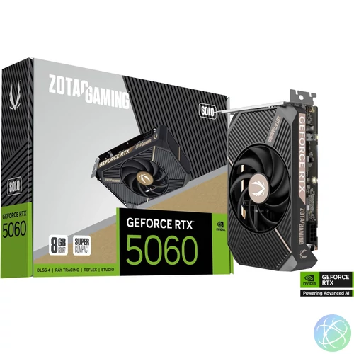 Zotac GeForce RTX5060 8GB DDR7 Solo videókártya
