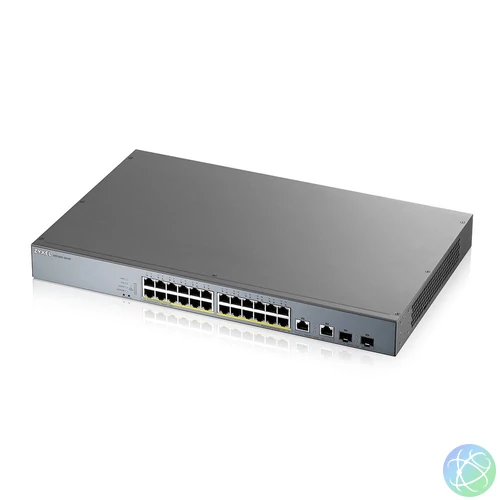 ZyXEL GS1350-26HP 24-port GbE Smart Managed PoE Switch with GbE Uplink