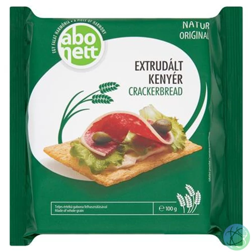 Extrudált kenyér, ABONETT, 100 g, natúr