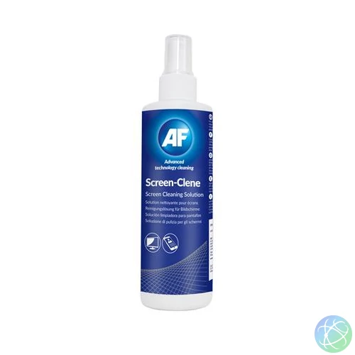 Tisztítófolyadék, képernyőhöz, antisztatikus, pumpás, 250ml, AF