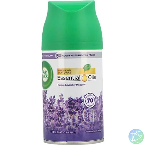 Illatosító készülék utántöltő, automata,  250 ml, AIR WICK "Freshmatic", levendula