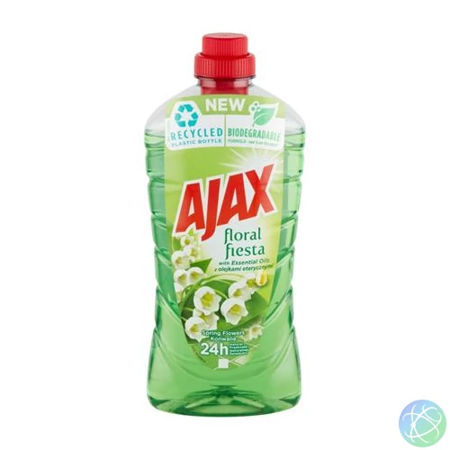 Általános tisztítószer, 1 l, AJAX, gyöngyvirág, zöld