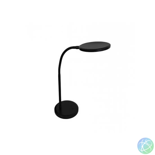 Asztali lámpa, LED, 8,3 W, forgatható, ALBA, fekete