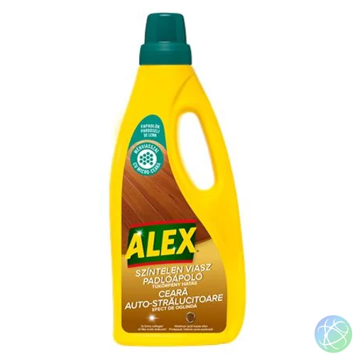 Padlóápoló viasz, színtelen, 750 ml, ALEX
