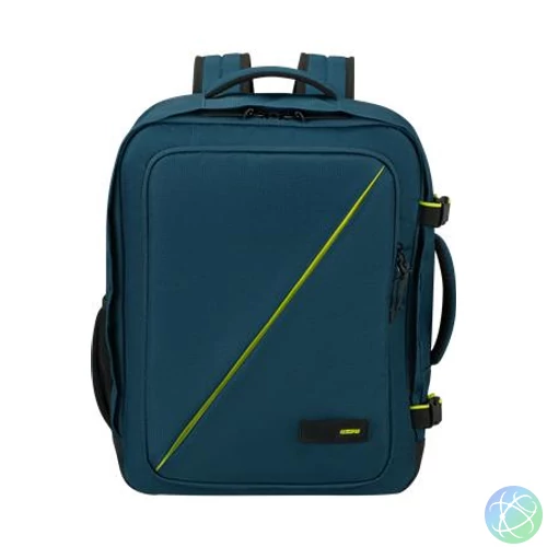 Hátizsák, kabin méret, 38l, M-es, AMERICAN TOURISTER "Take2Cabin", tengerkék