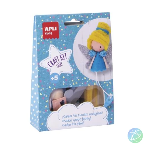 Bábukészítő készlet, APLI Kids "Craft Kit", tündér