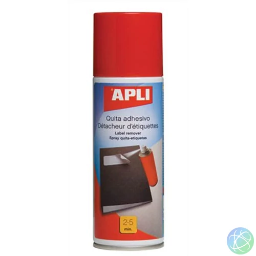 Etikett és címke eltávolító spray, 200 ml, APLI