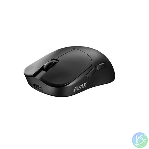 Egér, tri-mode kapcsolat, gaming, AVAX "LW02 PRO", fekete