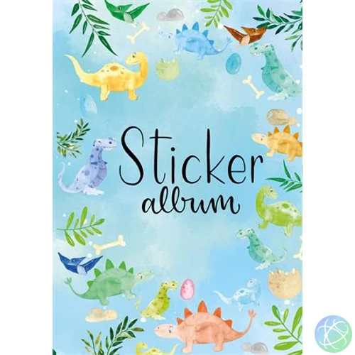 Matricagyűjtő album, A5, AVERY ZWECKFORM, dinoszaurusz