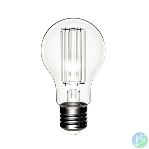 LED izzó, filament, E27, gömb, A60, 10,5W, 1521lm, 2700K, AVIDE