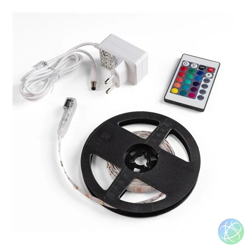 LED szalag, 3m, 90 LED, 7,2W, 990lm, RGB, AVIDE