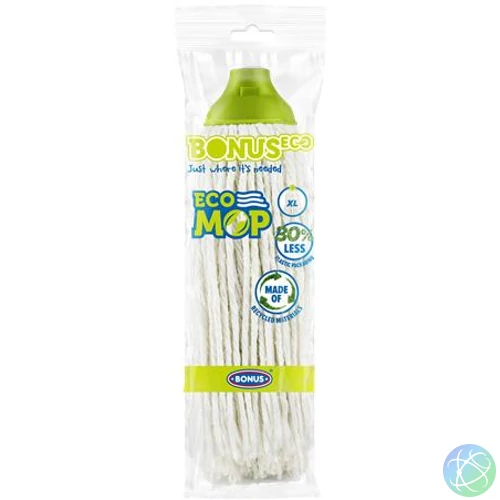 Felmosófej, pamut, XL méret, BONUS "CottonMOP", fehér