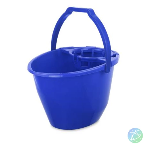 Felmosóvödör, csavarókosárral, 11 l, BONUS, kék