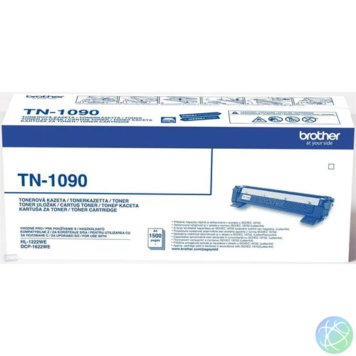 TN1090 Lézertoner DCP-1622WE, HL1222WE nyomtatókhoz, BROTHER, fekete, 1,5k