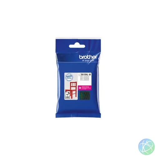 LC3619XLM Tintapatron MFC-J2330DW, J3530DW, J3590DW nyomtatókhoz, BROTHER, magenta, 1,5k