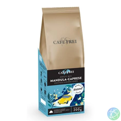 Kávé, pörkölt, őrölt, 200 g, CAFE FREI "Amalfi Mio", mandula-caprese