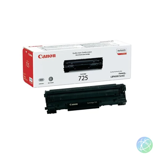 CRG-725 Lézertoner i-SENSYS LBP 6000 nyomtatóhoz, CANON, fekete, 1,6k