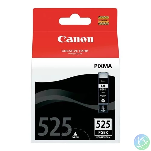 PGI-525B Tintapatron Pixma iP4850, MG5150, 5250 nyomtatókhoz, CANON, fekete, 323 oldal