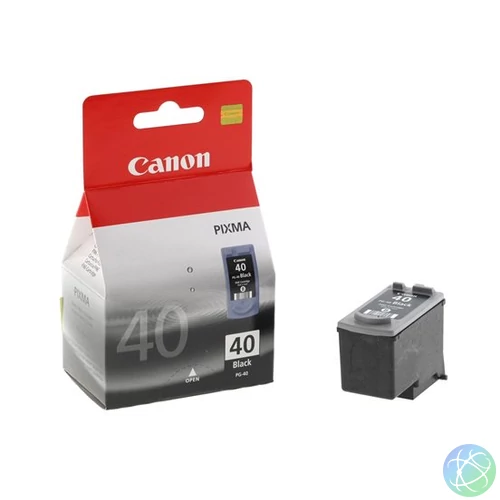 PG-40 Tintapatron Pixma iP1300, 1600, 1700 nyomtatókhoz, CANON, fekete, 16ml