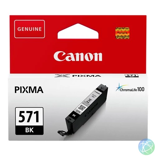 CLI-571B Tintapatron Pixma MG5750, 6850,7750 nyomtatókhoz, CANON, fekete, 7 ml
