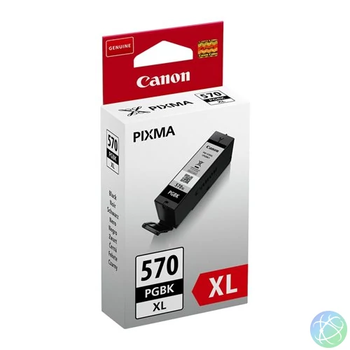 PGI-570BXL Tintapatron Pixma MG5750, 6850, 7750 nyomtatókhoz, CANON, fekete, 22 ml