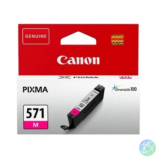 CLI-571M Tintapatron Pixma MG5750, 6850,7750 nyomtatókhoz, CANON, magenta, 7 ml