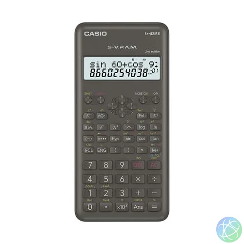 Számológép, tudományos, 240 funkció, CASIO "FX-82MS 2E"