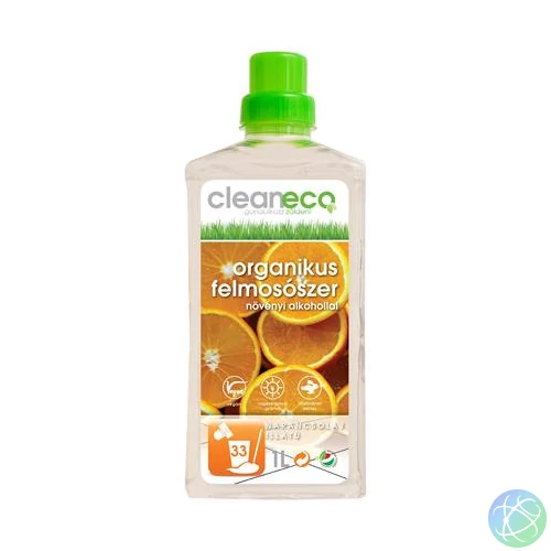 Felmosószer, organikus, 1 l, CLEANECO, narancs