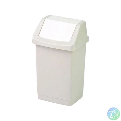 Billenős szemetes, 9 l, CURVER "Click-It", szavanna