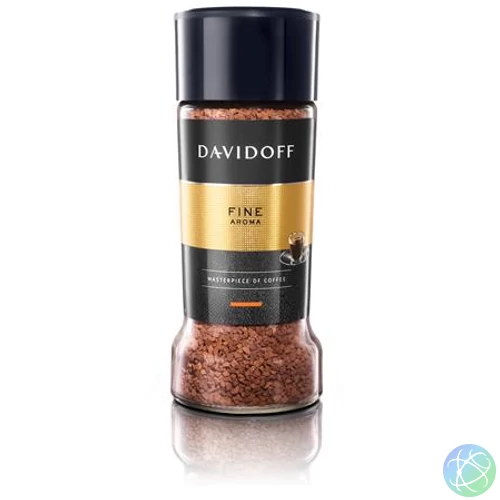 Instant kávé, 100 g, üveges, DAVIDOFF "Fine Aroma"