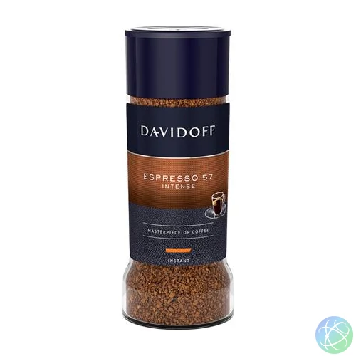 Instant kávé, 100 g, üveges, DAVIDOFF "Espresso 57"
