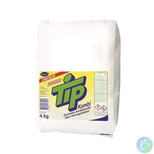Mosogatópor, utántöltő, fertőtlenítő, 4 kg, DIVERSEY "Tip Kombi Professional"