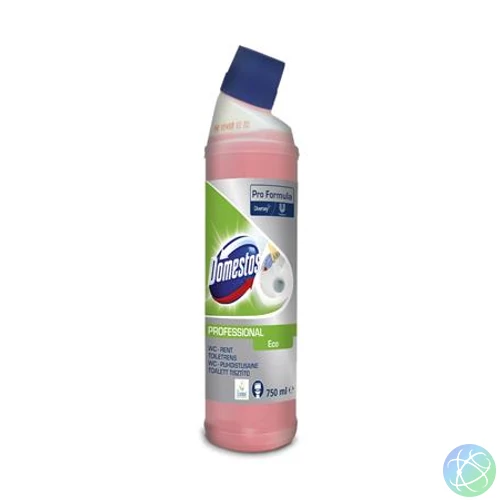 WC tisztító gél, 0,75 l, DOMESTOS "Professional Eco", friss