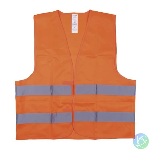 Mellény, jól láthatósági, 2XL méret, DONAU "Safety", narancssárga