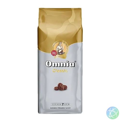 Kávé, pörkölt, szemes, 1000 g, DOUWE EGBERTS "Omnia"