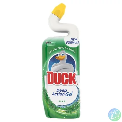 WC-tisztítógél, 750 ml, DUCK "Deep Action Gel", fenyő illat
