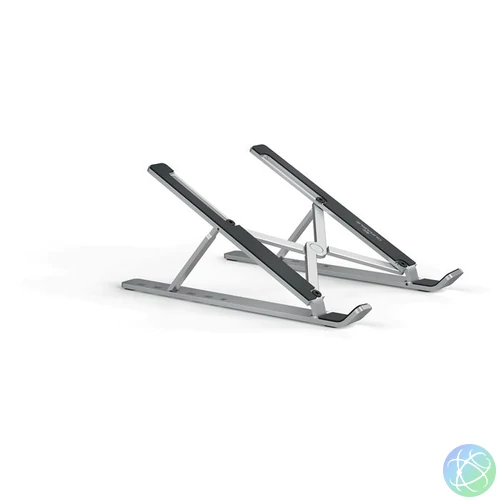 Notebookállvány, asztali, DURABLE "FOLD", ezüst