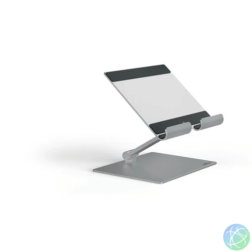 Tablet tartó állvány, asztali, DURABLE "RISE", ezüst