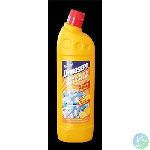 Fertőtlenítőszer, 750 ml, DYMOSEPT, citrom