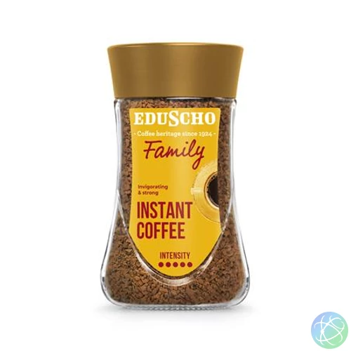Instant kávé, 200 g, üveges, EDUSCHO "Family"