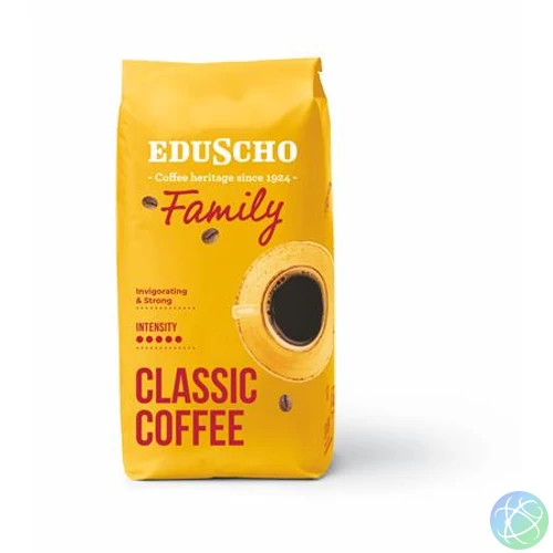 Kávé, pörkölt, szemes, 1000 g, EDUSCHO "Family"