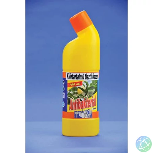Antibakteriális gél, 0,75 l, lemon fresh