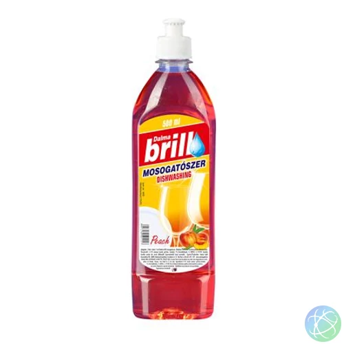 Mosogatószer, 500 ml, "Brill", barack
