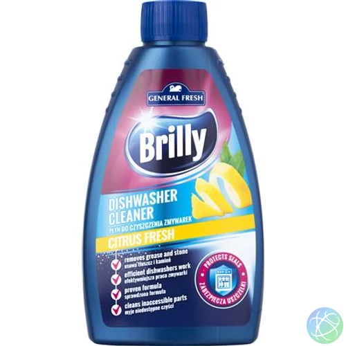 Mosogatógép tisztító, 250 ml, "Brilly", citrus fresh