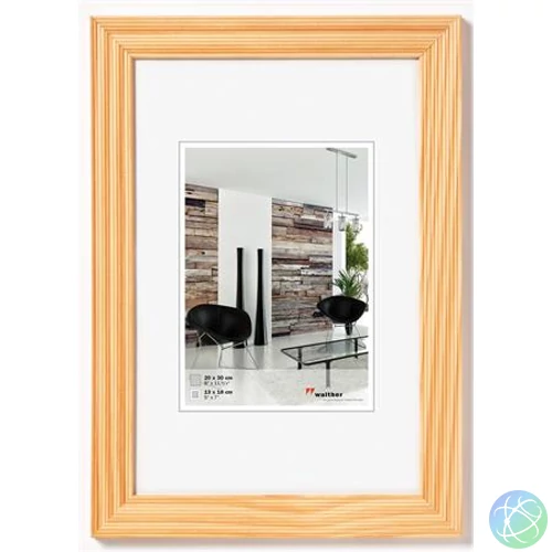 Képkeret, fa, 20x30 cm, "Grado" natúr