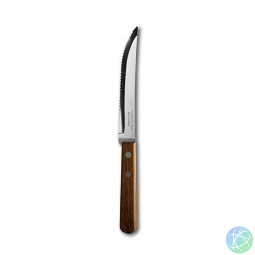 Kés, rozsdamentes acél, 20,5cm, 6db-os szett, fanyelű
